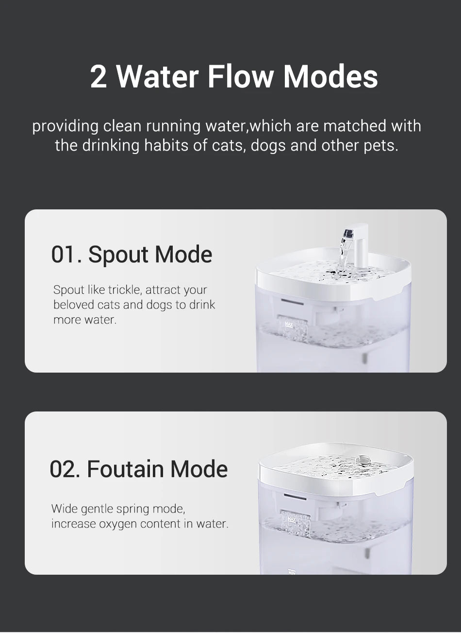 🐈💦  AquaFlow Haustier Fountain 💦🐕